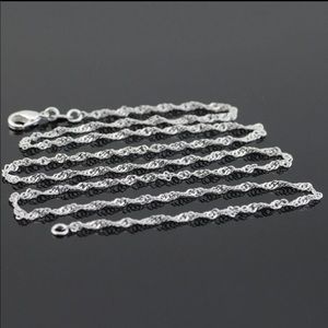 925 stamps Sterling silver necklace